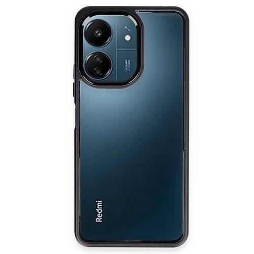 Redmi 13C K�l�f Power Silikon - Siyah