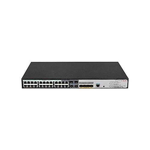 H3C 9801A41J S5120V3-28S-HPWR-LI 24 PORT GIGABIT+4X10GB SFP+ 1XCONSOLE PORT Y�NET�LEB�L�R 370W POE RACKMOUNT SWITCH