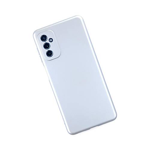 Galaxy M52 5G K�l�f Nano i�i Kadife Silikon - Sky Blue