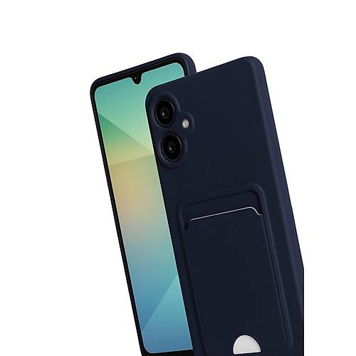 Galaxy A07 4G Kelvin Kartvizitli Silikon - Lacivert