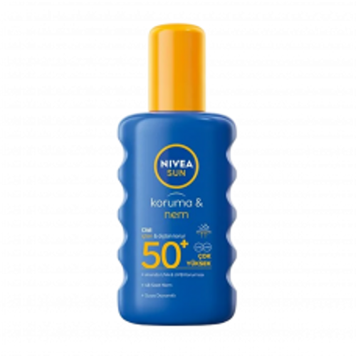Sun SPF50 Y�ksek G�ne� Koruyucu ve Nemlendirici V�cut Spreyi 200 ml