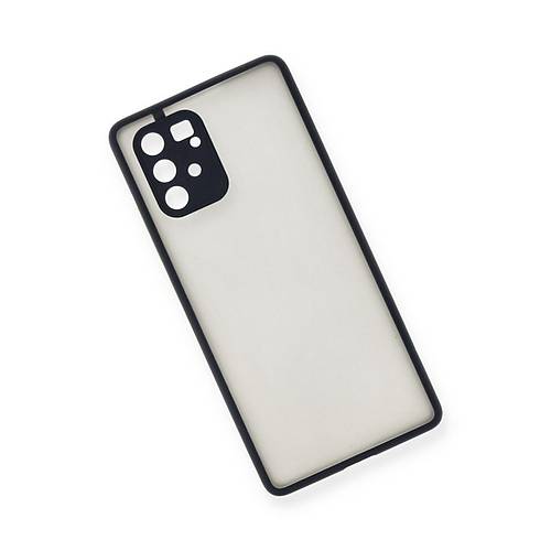 Galaxy A91 / S10 Lite K�l�f Montreal Silikon Kapak - Lacivert