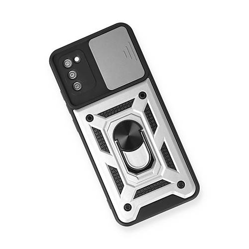 Galaxy A03S K�l�f Pars Lens Y�z�kl� Silikon - G�m��