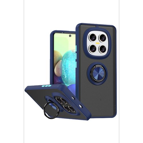 Redmi Note 15 4G Montreal Y�z�kl� Silikon Kapak - Lacivert