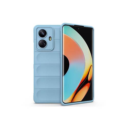 10 Pro 5G K�l�f Optimum Silikon - Sky Blue
