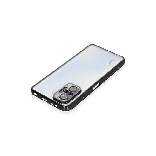 Redmi Note 10 Pro K�l�f Razer Lensli Silikon - Siyah