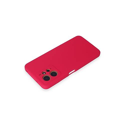 Redmi Note 12 4G K�l�f Nano i�i Kadife Silikon - Pembe
