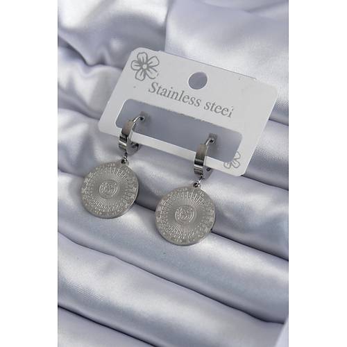 316L �elik G�m�� Renk ��leme Detay Kad�n K�pe