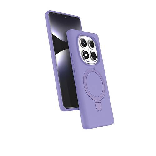 Redmi Note 14 Pro 5G Regal Magsafe Standl� Kapak - Lila