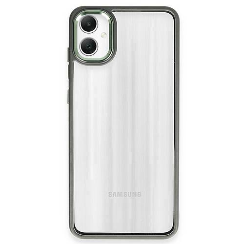 Galaxy A05 K�l�f Power Silikon - Koyu Ye�il