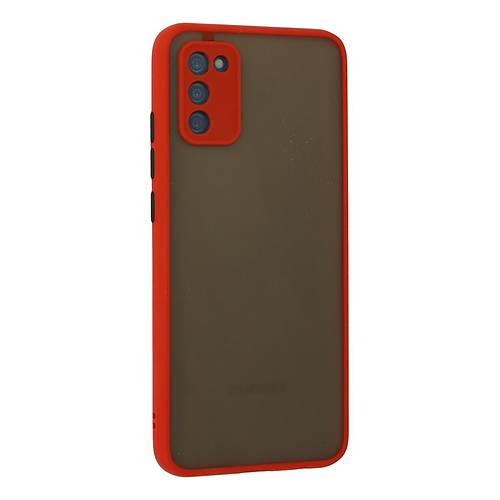 Galaxy A02S K�l�f Montreal Silikon Kapak - K�rm�z�