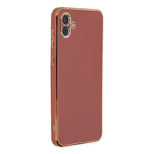 Galaxy A04 K�l�f Volet Silikon - K�rm�z�