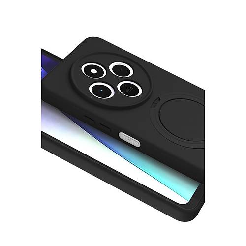 Redmi 14C Regal Magsafe Standl� Kapak - Siyah
