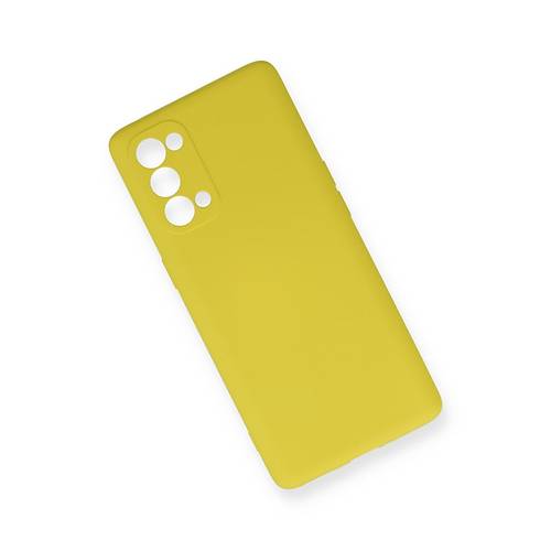 Reno 5 Pro K�l�f Nano i�i Kadife Silikon - Sar�
