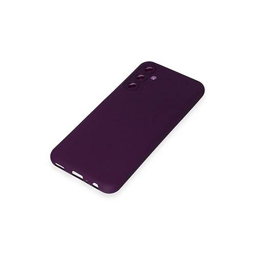 Galaxy M34 5G K�l�f Nano i�i Kadife Silikon - Mor
