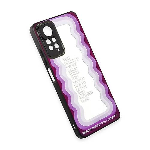 Redmi Note 11 Pro K�l�f Mirror Desenli Kapak - Mirror - 5