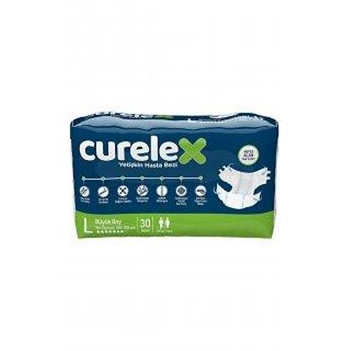 Curelex - Belbantl� Yeti�kin Hasta Bezi - L - 30'lu