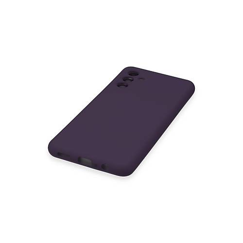 Galaxy A24 4G K�l�f Nano i�i Kadife Silikon - Mor