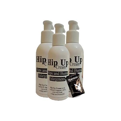 Hip Up 3'l� Adet Kalcayi Kremi S�k���k Kalk�k B�y�k 120 ml + 1 Adet Jel Hediye
