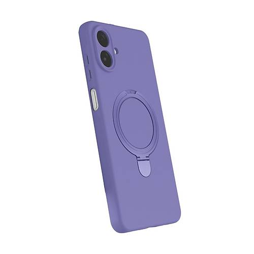 Galaxy A07 4G Regal Magsafe Standl� Kapak - Lila