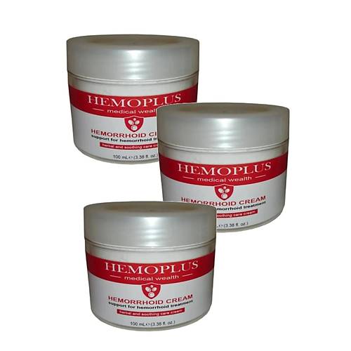 Hemoplus Rahatlatma Kremi 100 ml X 3 ADET