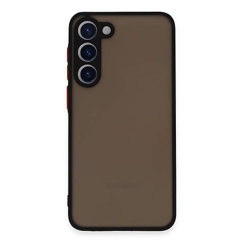 Galaxy S23 Plus K�l�f Montreal Silikon Kapak - Siyah