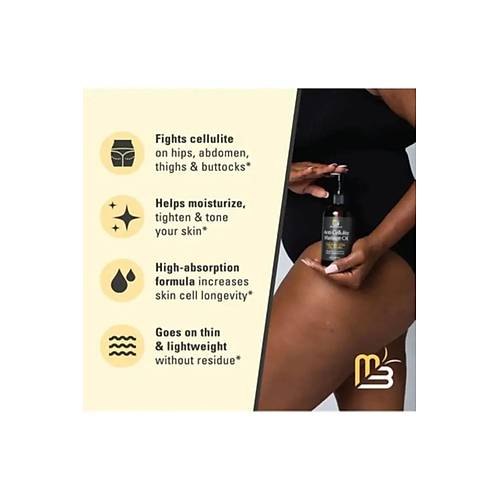 M3 Naturals Anti-Cellulite Massage Oil 240 ml Masaj Ya�� + Varison 120 ml Kremi