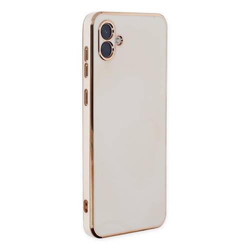 Galaxy A04 K�l�f Volet Silikon - Beyaz