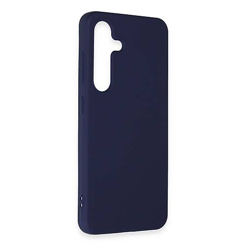 Galaxy S24 K�l�f First Silikon - Lacivert