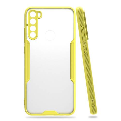 Redmi Note 8 K�l�f Platin Silikon - Sar�