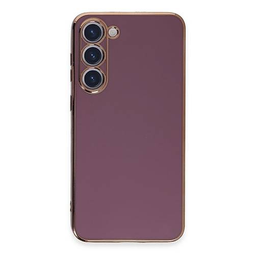 Galaxy S23 K�l�f Volet Silikon - Mor