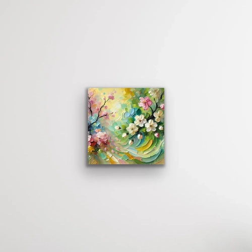 �lkbahar Mevsimi Kanvas Tablo 60x60cm