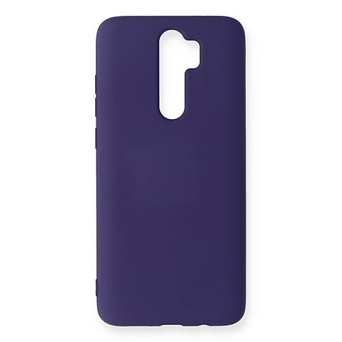 Redmi Note 8 Pro K�l�f Nano i�i Kadife Silikon - Mor