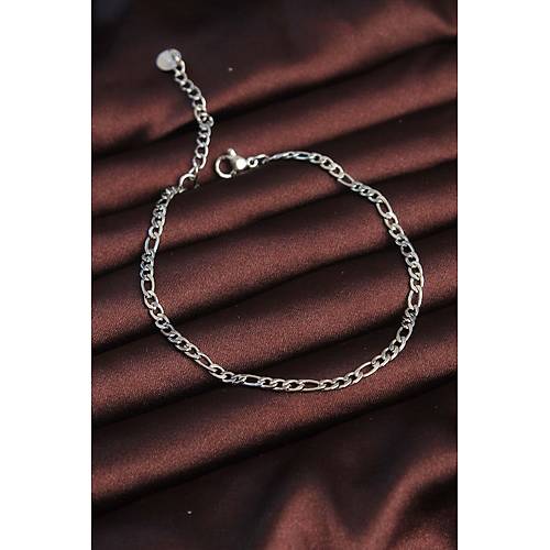 316L �elik G�m�� Renk Ku� G�z� Erkek Zincir Bileklik