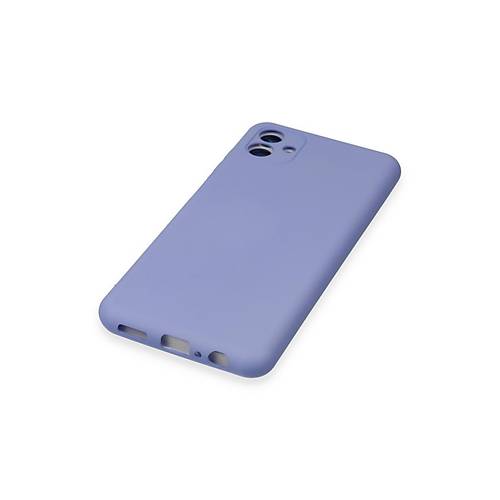 Galaxy A04E K�l�f Nano i�i Kadife Silikon - Lila