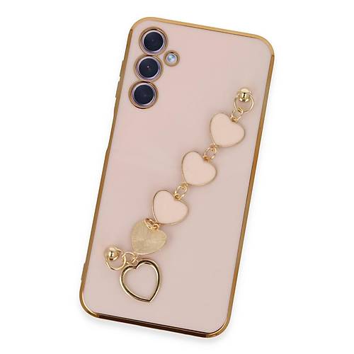 Galaxy A24 4G K�l�f Esila Silikon - Pudra