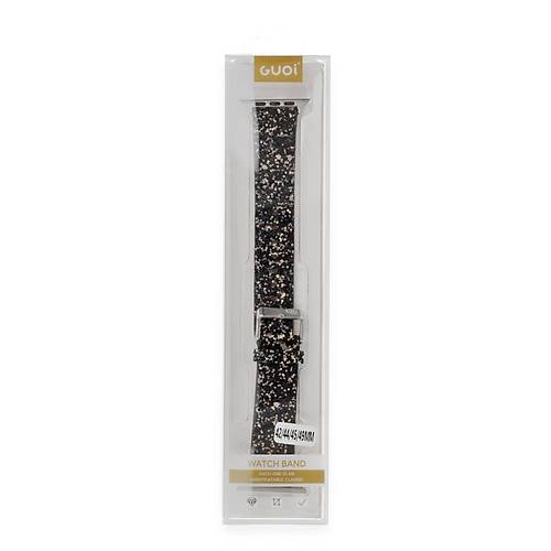 Watch 42mm Starry Ta�l� Kordon - Siyah