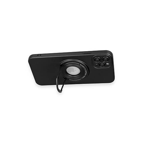 iPhone 12 Pro K�l�f Lukka Magneticsafe Kapak - Siyah