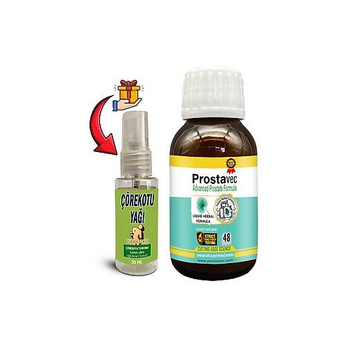 Prostavec 1 Kutu Erkeklere �zel Likit Form�l 50 m �urup + ��rek Otu Masaj Ya�� 30 ml