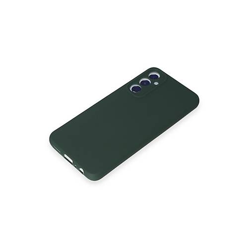 Galaxy A05S K�l�f First Silikon - Koyu Ye�il