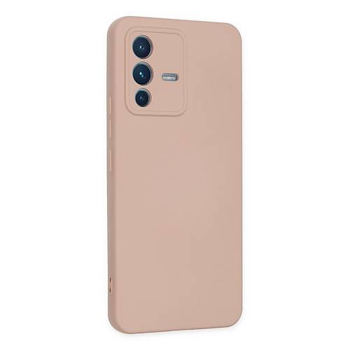 V23 5G K�l�f Nano i�i Kadife Silikon - Pudra