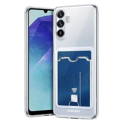 Galaxy A37 5G Kart �effaf Silikon - �effaf