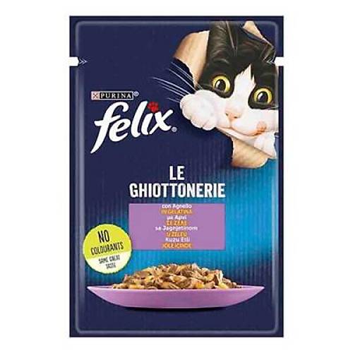 Pouch Kuzu Etli Yeti�kin Kedi Konservesi 12 Adet 85 Gr