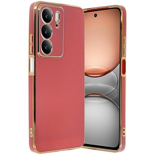 Realme C75 4G K�l�f Volet Silikon - K�rm�z�