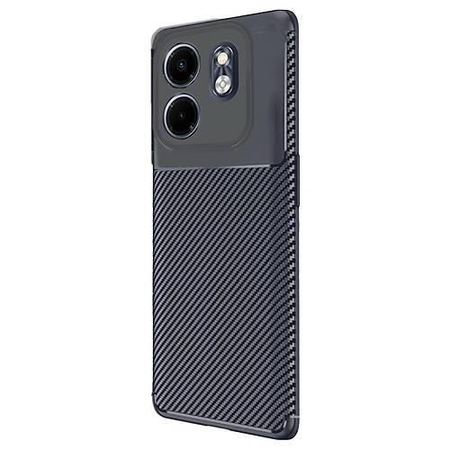 Smart 9 K�l�f Auto Focus Karbon Kapak - Lacivert