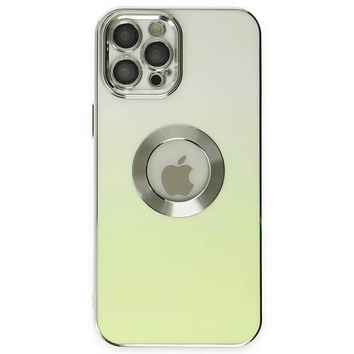 iPhone 12 Pro K�l�f Best Silikon - Ye�il