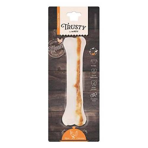 Trusty Tavuklu Presli Kemik K�pek �d�l� 130 Gr 22,2 Cm