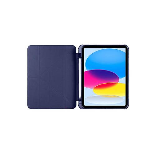 iPad 2022 10.9 (10.nesil) K�l�f Kalemlikli Mars Tablet K�l�f� - Lacivert