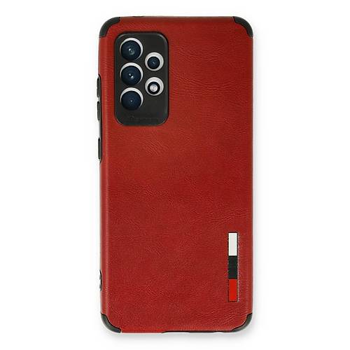 Galaxy A53 5G K�l�f Loop Deri Silikon - K�rm�z�