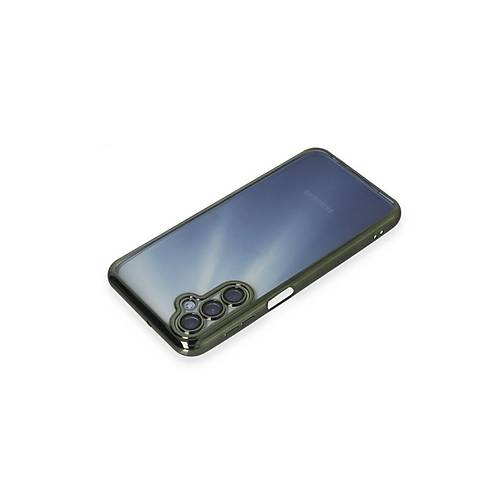 Galaxy A15 4G K�l�f Razer Lensli Silikon - Ye�il
